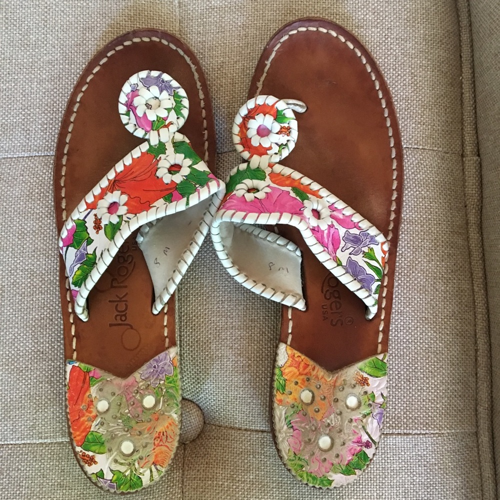 Jack Rogers Size 8 Ltd. Edition  Sandals